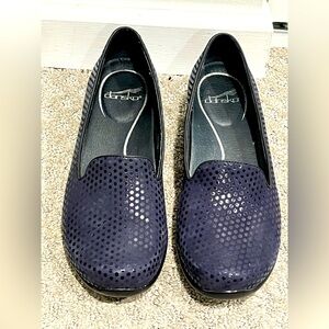 Dansko Navy Blue Mules